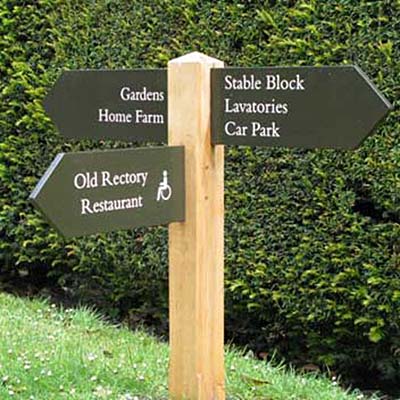 Old rectory finger posts